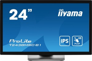 Monitor 24 cale T2438MSC-B1 IPS,FHD,DP,HDMI,2x2W,2xUSB,600(cd/m2),   10pkt.7H,IP1X(FRONT),PION/POZIOM 