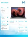 Notebook XPS 17 9730/Core i7-13700H/32GB/1TB SSD/17.0 UHD+ Touch/GeForce RTX 4070/Cam &amp; Mic/WLAN + BT/Backlit Kb/6 Cell/W11Pro/3Y Basic Onsite-1798444