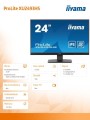 Monitor ProLite 23.8 cala XU2493HS-B6 IPS,HDMI,DP,2x2W,ACR-1798781
