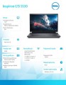 Notebook Inspiron G15 5530/Core i7-13650HX/16GB/512GB SSD/15.6 FHD 120Hz/GeForce RTX 3050/Cam &amp; Mic/WLAN + BT/Backlit Kb/3 Cell/W11Pro/3Y Basic Onsite-1801546