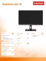 Monitor 21.5 cala ThinkVision S22i-30 WLED LCD 63FCKATBEU -1805729