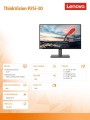Monitor 24.5 cala ThinkVision P25i-30 FHD 63F4MAT1EU -1805804