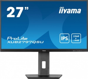 Monitor 27 cali XUB2797QSU-B1 IPS,HDMI,DP,100Hz,QHD,HAS(150mm),1ms,   2xUSB(3.2),2x2W,ADAPTIVE SYNC,FlickerFree 