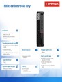 Stacja robocza ThinkStation P360 Tiny 30FA000DPB W11Pro i7-12700T/16GB/512GB/T1000 8GB/3YRS OS-1608566