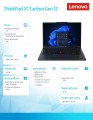 Ultrabook ThinkPad X1 Carbon G12 21KC0067PB W11Pro Ultra 7 155U/32GB/1TB/INT/LTE/14.0 WUXGA/Black/vPro/3YRS Premier Support + CO2 Offset -1814406