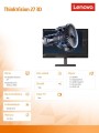 Monitor ThinkVision 3D 27 cali WLED 63F1UAT3EU -1814326