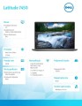 Notebook Latitude 7450 Win11Pro Ultra 7 165U/16GB/512GB SSD Gen4/14.0 FHD+ 300nits/Int/FgrPr&amp;SmtCd/FHD/IR Cam/Mic/WLAN+BT/Backlit Kb/3C/3YPS -1825689