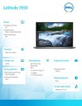 Notebook Latitude 7650 Win11Pro Ultra 5 135U/16GB/512GB SSD Gen4/16 FHD+/Int/FgrPr&amp;SmtCd/FHD/IR Cam/Mic/WLAN+BT/Backlit Kb/3C/vPro/3YPS-1825621