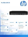 Komputer Pro Mini 400 G9 MT i5-12500T 256GB/8GB/W11P     6B2J1EA -1587881