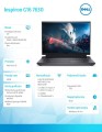 Notebook Inspiron G16 7630 Win11Pro Core i7-13650HX/32GB/1TB SSD/16.0 QHD+/GeForce RTX 4060/Cam &amp; Mic/WLAN + BT/Backlit Kb/6 Cell/3Y Basic Onsite-1831524