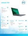 Notebook Latitude 7350 Win11Pro Ultra 7 165U/32GB/512GB SSD Gen4/13.3' FHD+/Int/FgrPr&amp;SmtCd/IR Cam/Mic/WLAN+BT/Backlit Kb/3C/vPro/3YPS -1833997