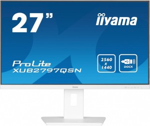 Monitor 27 cali XUB2797QSN-W1 IPS,QHD,USB-c Dock 65W,HDMI, WHITE 