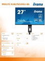 Monitor 27 cali XUB2792UHSU-B6,4K,IPS,DP,HDMI,USB-C -1837109