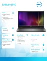 Notebook Latitude 3540 Win11Pro i5-1335U/8GB/256GB SSD/15.6" FHD/Intel Iris Xe/FgrPr/FHD Cam/Mic/WLAN+BT/Backlit Kb/3 Cell/3YPS -1660116