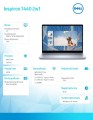 Notebook Inspiron 7440 2w1 W11Home Ultra 7150U/1TB/16GB/Zintegrowana/3Y NBD-1857628