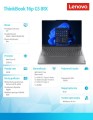 Notebook ThinkBook 16p G5 21N5001PPB W11Pro i5-14500HX/16GB/512GB/RTX 4050 6GB/16 cali WUXGA/Storm Grey/3YRS OS + CO2 Offset -1863665