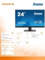 Monitor 24 cale XU2491H-B1 IPS, HDMI, DP, 0,5ms, 300cd -1894309