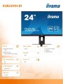 Monitor 24 cale XUB2491H-B1 IPS, HDMI, DP, 2x2W, HAS, Pivot-1894319
