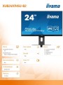Monitor 24 cale XUB2497HSU-B2 IPS, HDMI, DP, 2x2W, 2xUSB, Pivot, HAS(150mm)-1894132