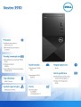 Komputer Vostro 3910 MT Win11Pro i3-12100/8GB/256GB SSD + 1TB/Intel UHD 730/WLAN + BT/Kb/Mouse/3Y ProSupport-1594805