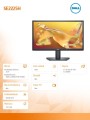 Monitor SE2225H 21.5 cala LED VA/1920x1080/HDMI/VGA/3Y-1899136
