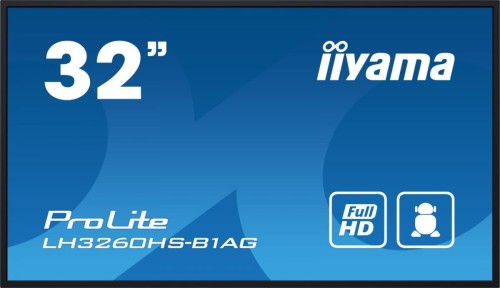Monitor wielkoformatowy 31.5 cala LH3260HS-B1AG matowy 24h/7  500(cd/m2) VA 1920 x 1080 FHD Android.11 Wifi CMS(iiSignage2)-1682751
