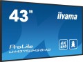 Monitor 42.5 cala ProLite LH4375UHS-B1AG, 24/7,IPS,ANDROID.11,4K,500cd/m2,WiFi,3xHDMI,DP,Daisy/Chain,2xUSB,2x10W,RJ45,iiSignage2,FailOver,SDM,4GB/32GB-1783859