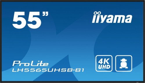 Monitor 55 cali LH5565UHSB-B1, 24/7, IPS, ANDROID 11, 4K, 800cd, iiSignage2, SDM, 2x HDMI, DP, 2x USB,2x 10W, RJ45, WiFi, 4/32GB, PION/POZIOM, 400x400(vesa)-1826142