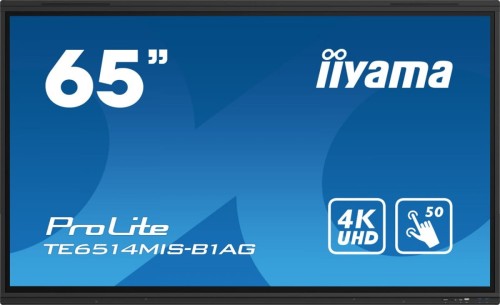 Monitor wielkoformatowy 65 cali TE6514MIS-B1AG INFRARED,50pkt,VA,4K,7H,WiFi,MIC,USB-C-1657597