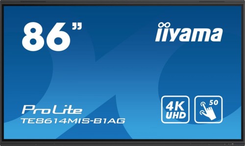 Monitor wielkoformatowy 85.6 cali TE8614MIS-B1AG INFRARED,50pkt,VA,4K,7H,WiFi,MIC,USB-C-1657624