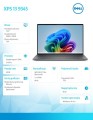 Notebook XPS 13 9345 Win11Pro XELITE12C/32GB/1TB/13.4 OLED Touch/UMA GPU/FgrPr/FHD/IR Cam/Mic/WLAN + BT/Backlit Kb/3 Cell/3Y Basic-1908466