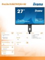 Monitor 27 cali XUB2797QSU-B2 IPS,HDMI,DP,100Hz,QHD,300cd /5y/-1924419