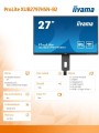 Monitor 27 cali XUB2797HSN-B2 IPS,FHD,USB-C Dock,HAS,300cd /5y/-1924447
