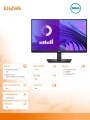 Monitor E2425HS 23.8 cala VA LED FHD/(1920x1080)/16:9/DP/HDMI/VGA/Głośniki/3Y-1931876