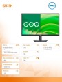 Monitor E2725H 27 cali VA LED FHD/(1920x1080)/16:9/DP/VGA/3Y-1931883