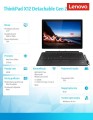 Ultrabook ThinkPad X12 G2 21LK002GPB W11Pro Ultra 7 164U/1TB/32GB/INT/12.3 FHD/Touch/Black/3YRS Premier + CO2 Offset-1934492