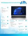 Notebook EliteBook  650 G10 i5-1335U 512GB/16GB/W11P/15.6 968M9ET-1940014