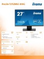 Monitor 27 cali T2752MSC-B1AG 10 PKT. POJ,IPS,HDMI,DP,2x1W,7H,2xUSB,  400cd/m2,AG-(Anti Glare)-1948488
