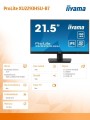Monitor 22 cale XU2293HSU-B7,IPS,100Hz,FHD,HDMI,DP,300cd-1947592