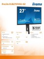 Monitor 27 cali XUB2797HSU-B2 IPS,FHD,HAS,300cd,(5y)-1947556
