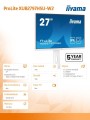 Monitor 27 cali XUB2797HSU-W2 IPS,FHD,HAS,300cd,(5y)-1947571