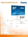 Monitor 27 cali XUB2797QSU-W2,IPS,HDMI,DP,100Hz,QHD,300cd,(5y)-1947576