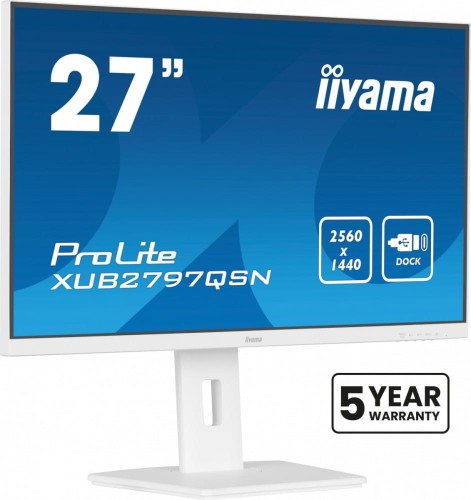 Monitor 27 cali XUB2797QSN-W2 IPS,QHD,USB-c Dock,HDMI,DP,PD-65W,2x2W, 4xUSB(3.2),300cd/m2,80M:1,sRGB:99%/5y/-1948327