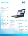 Notebook Vostro 3435 Win11Pro Ryzen 5 7530U/16GB/512GB SSD/14.0 FHD/AMD Radeon/FgrPr/Cam &amp; Mic/WLAN + BT/Backlit Kb/3 Cell/3Y ProSupport -1638578