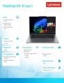 Ultrabook ThinkPad X9 G1 21Q60005PB W11Pro Ultra 5 228V/32GB/512GB/INT/15.3 OLED/Grey/3YR Premier + CO2 Offset-1973044
