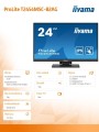 Monitor 24 cale T2454MSC-B2AG 10 PKT. POJ,IPS,HDMI,DP,FHD,300cd,4ms,  2x2W-1979041