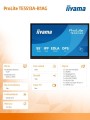Monitor 55 cali TE5513A-B1AG INFRARED,40pkt,IPS,4K,7H,450cd/m2,      WiFi,USB, ANDROID 14, Google EDLA,2x20W, UCHWYT CIENNY-1979163