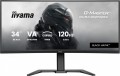 Monitor 34 cale G-Master GCB3482WQSU-B1,VA,UWQHD,120HZ,1500R, 21:9, 500cd,2x5W-1982616