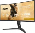 Monitor G-Master 34 cale GCB3486WQSCP-B1,VA,UWQHD,240HZ,1500R,500cd,21:9,     USB-C dock 95W, RJ45, 2x5W-1982678