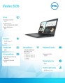 Notebook Vostro 3535 Win11Pro Ryzen 5 7530U/8GB/512GB SSD/15.6 FHD/AMD Radeon/FgrPr/Cam &amp; Mic/WLAN + BT/Backlit Kb/3 Cell/3Y ProSupport -1638598